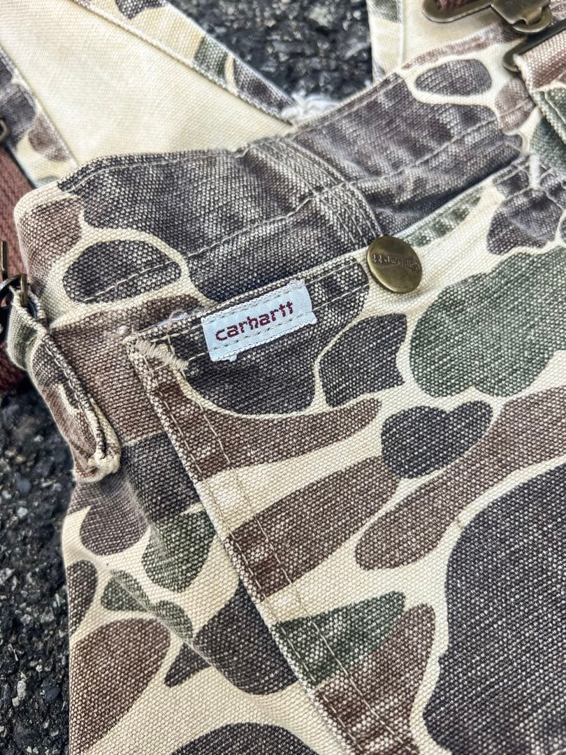 carheartt 80s カモ　オーバオール　世田谷US購入　キムタク