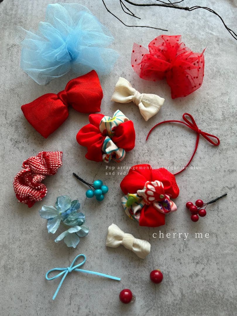 七五三　七五三髪飾り　ヘッドドレス　着物髪飾り　リメイク髪飾り　048