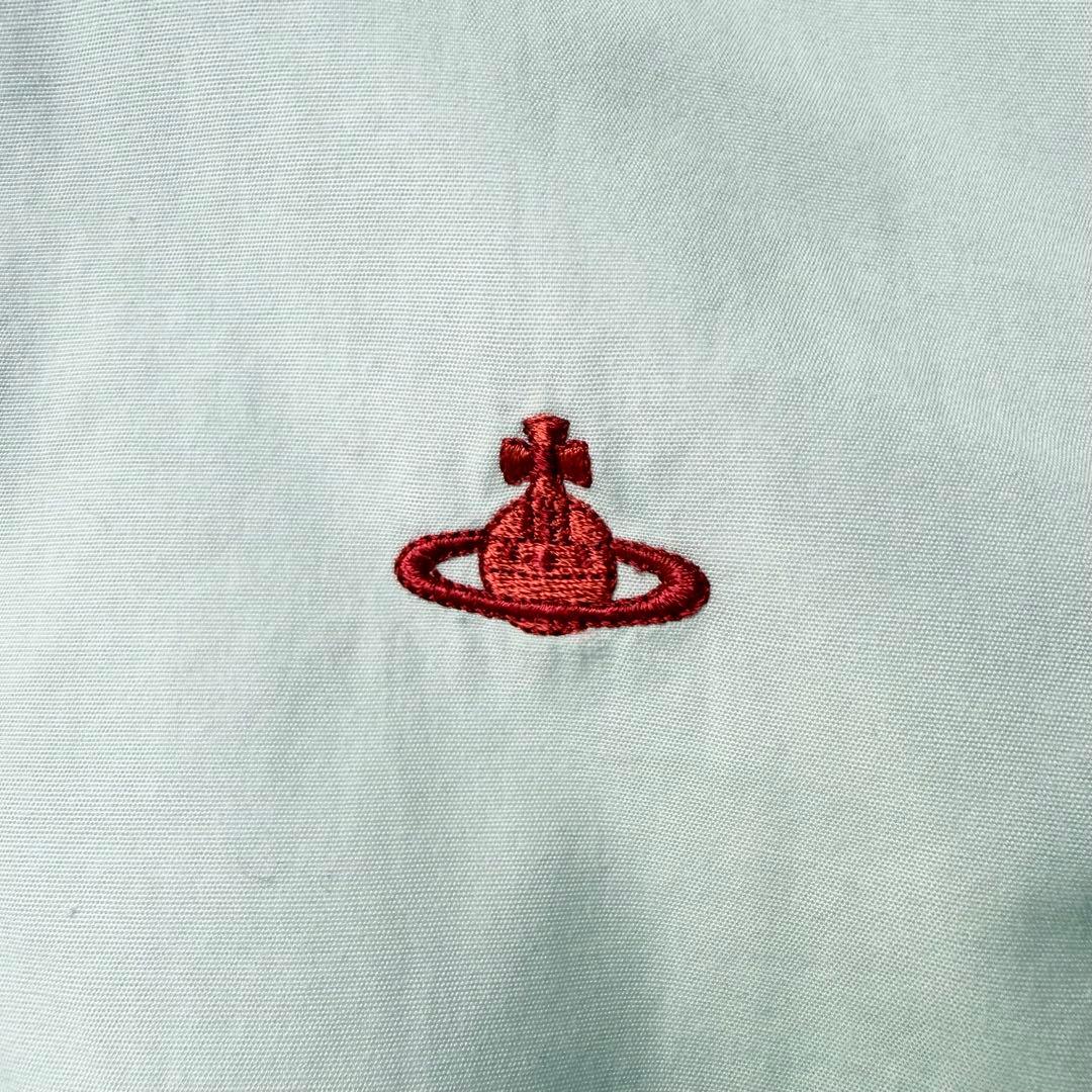 ヴィヴィアンウエストウッドレッドレーベル オーブ シャツ 1 ホワイト レッド