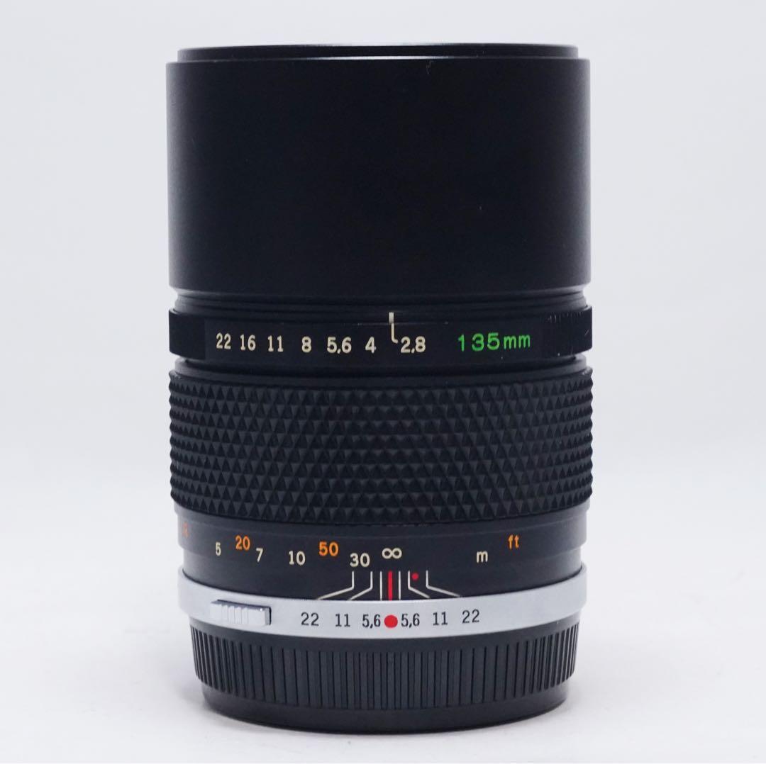 美品 OLYMPUS ZUIKO MC AUTO-T 135mm f2.8