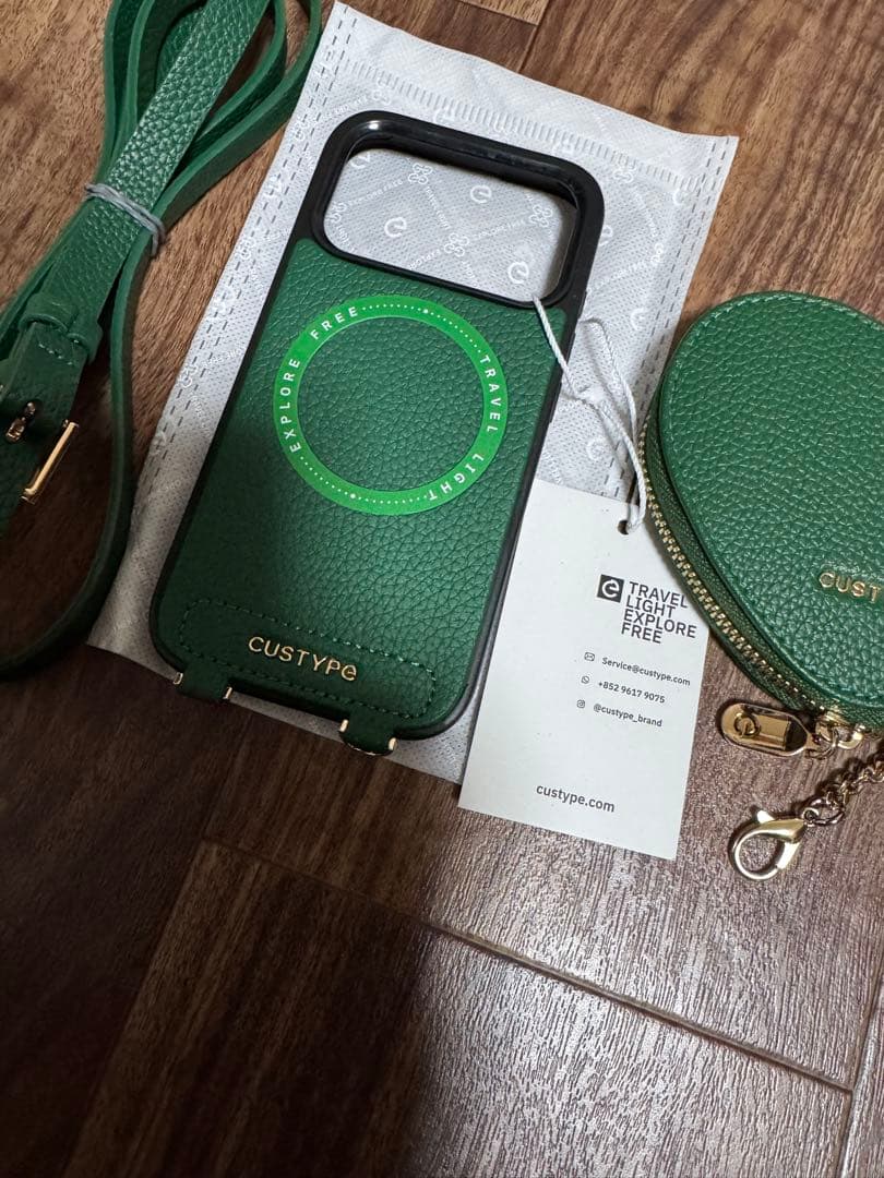 CUSTYPE iPhone17pro グリーン