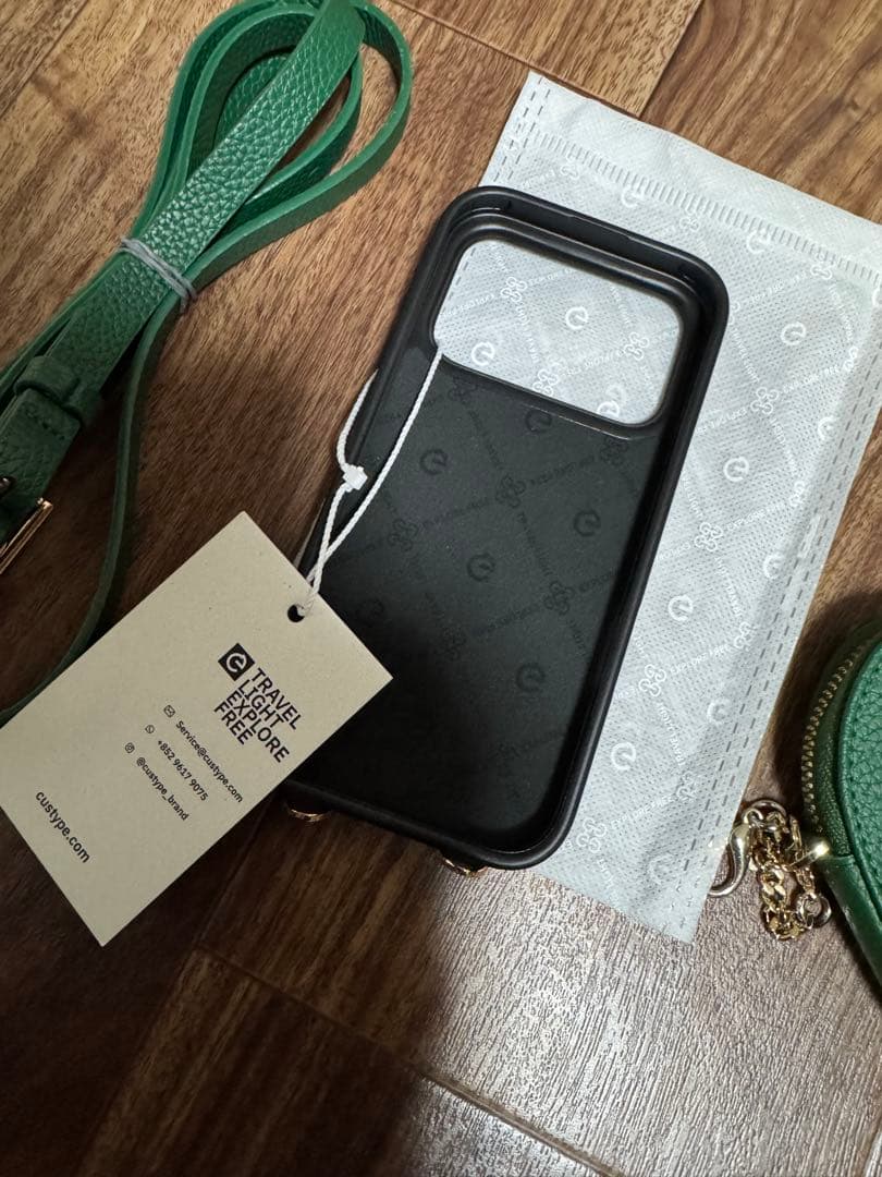 CUSTYPE iPhone17pro グリーン