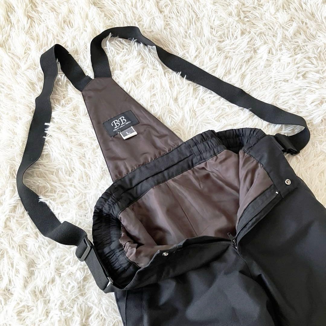 #11i✨BB✨スキー スノボ ウェア 上下セット レディースL ブラック