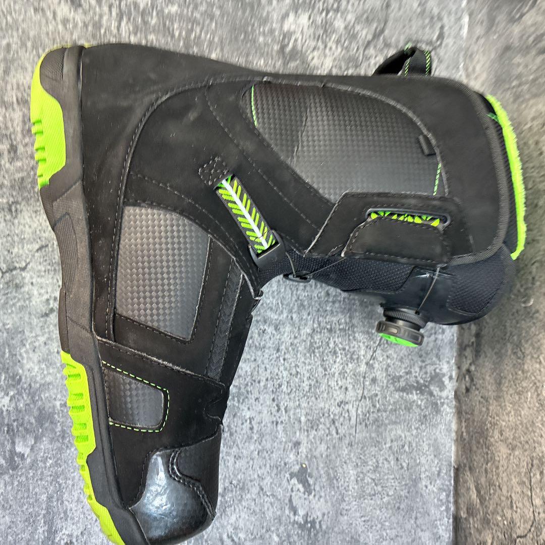 msさま　ヘッド ボア ブラック グリーン スノーボード ブーツ 28cm