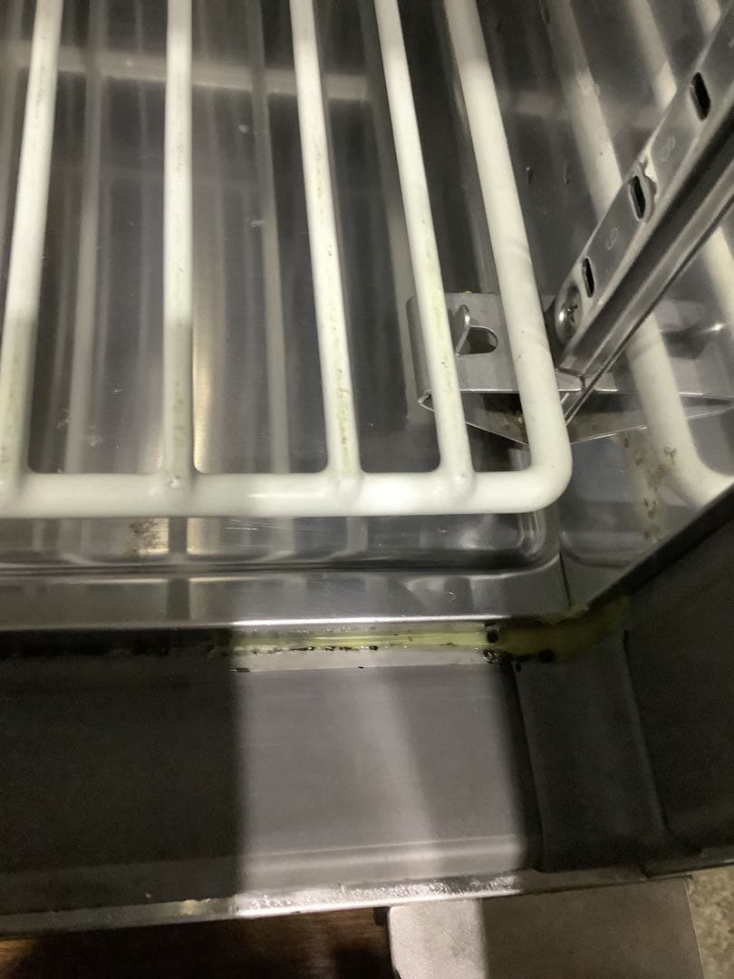 うみ フクシマ 業務用冷蔵庫1ドア冷蔵コールドテーブル 155L 08年製