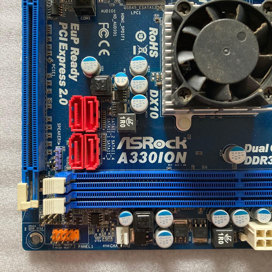 ジャンク ASRock A330ION Mini-ITXマザーボード