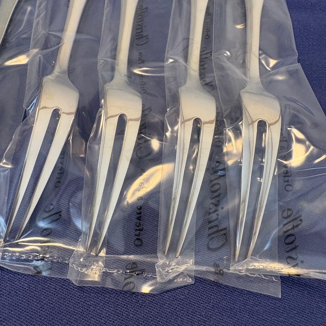 エスカルゴフォーク christofle クリストフル 1箱　6本 新品 未開封