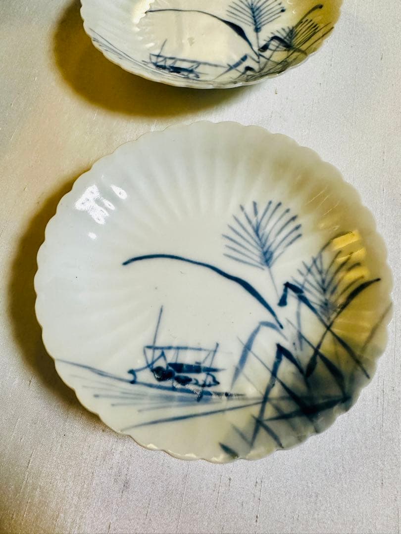 古伊万里　銘々皿　柿右衛門　様式　骨董　5枚