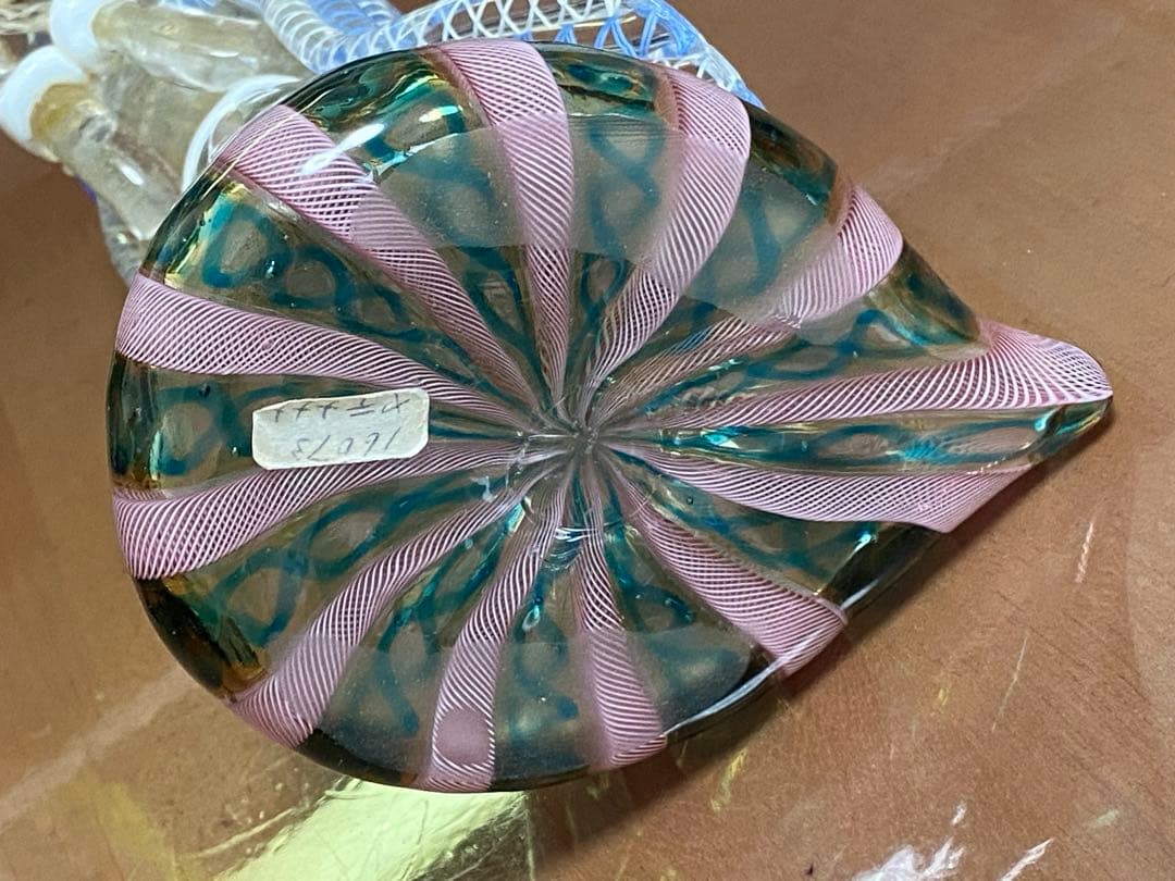 ♦️珍物レア物ムラーノ島 ムラーノグラス マリア像人形 イタリアベネチア骨董品