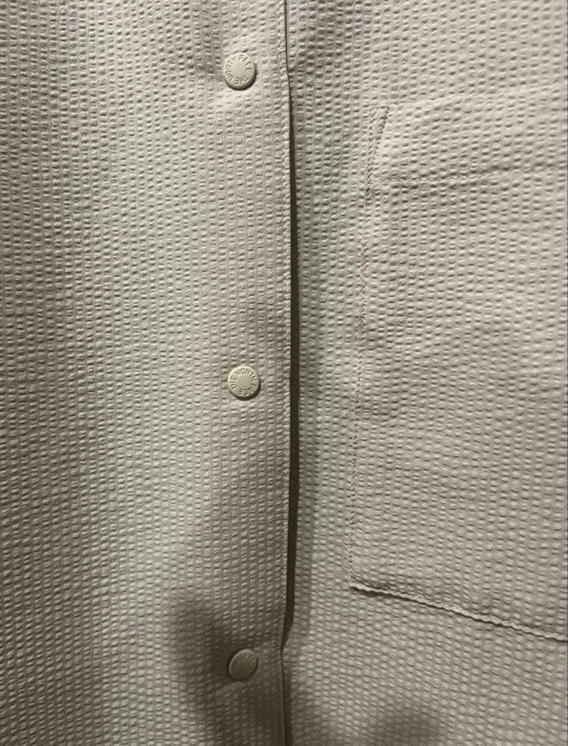 超美品　THE NORTH FACE ノースフェイス　シアサッカー　長袖　L