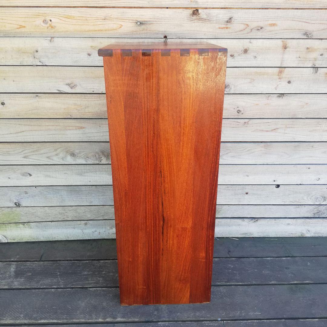 M●北欧ヴィンテージ 組み接ぎチーク無垢オイル仕上げ キャビネット