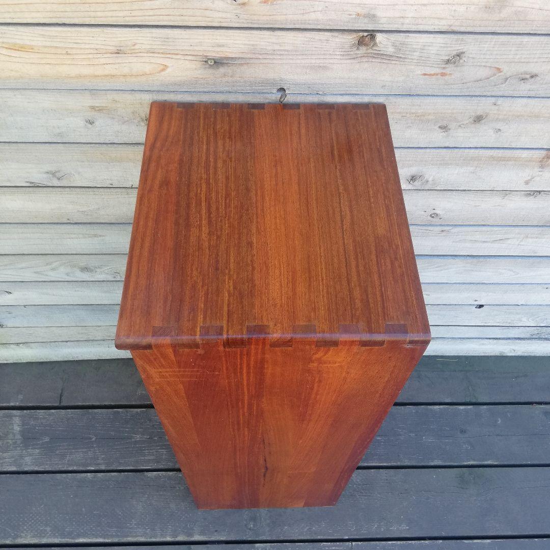 M●北欧ヴィンテージ 組み接ぎチーク無垢オイル仕上げ キャビネット