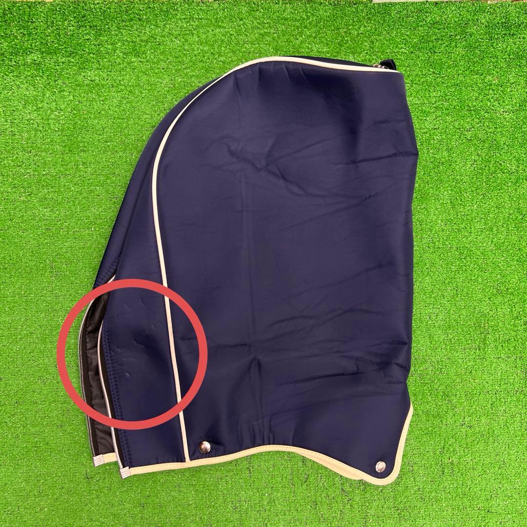 EPICURE エピキュール　ゴルフバッグ　8インチ　キャディバッグ　ネイビー