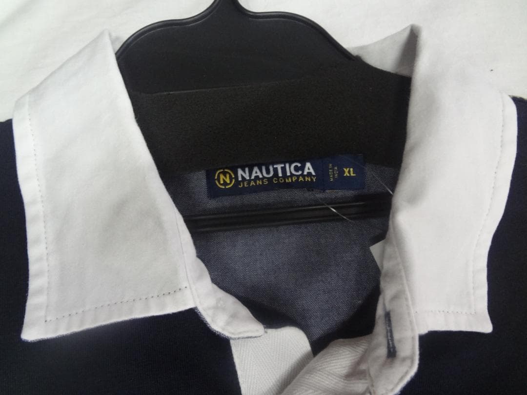 秋SALE 　Nautica Jeans Co. ラガーシャツ XL