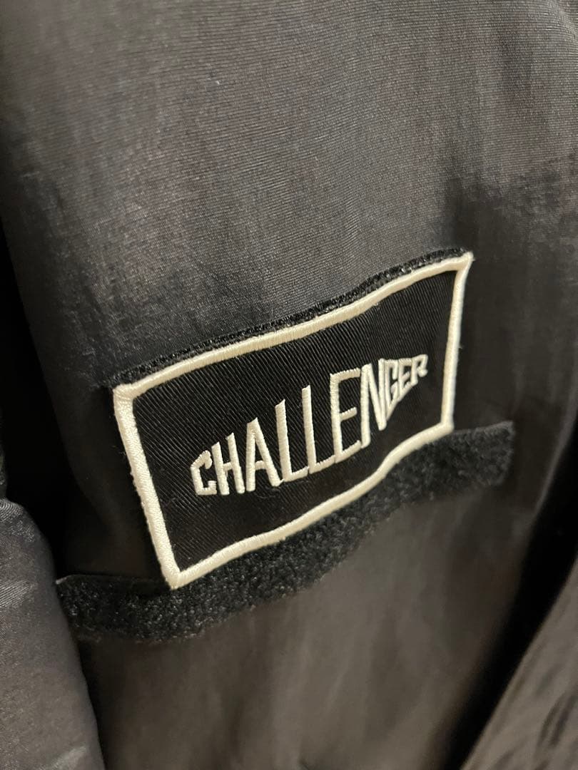 challenger down jacket ブラック