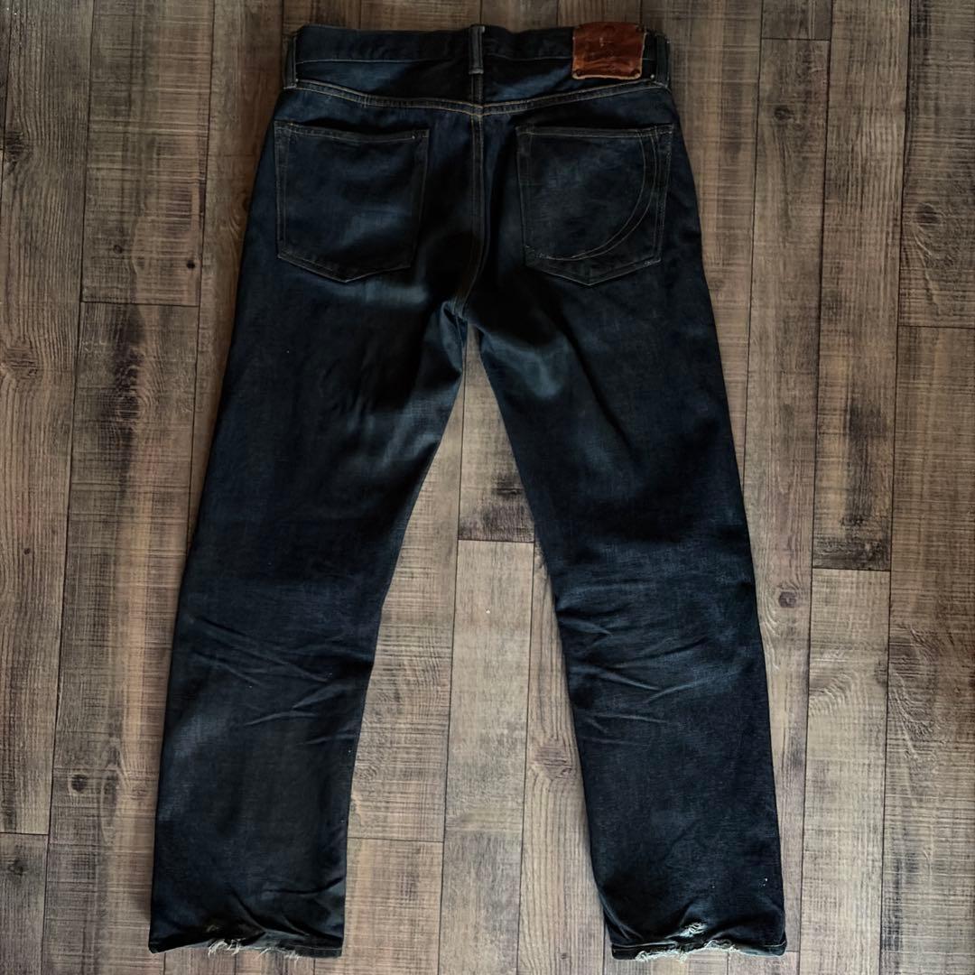 い*。様 桃太郎ジーンズ 濃紺W34