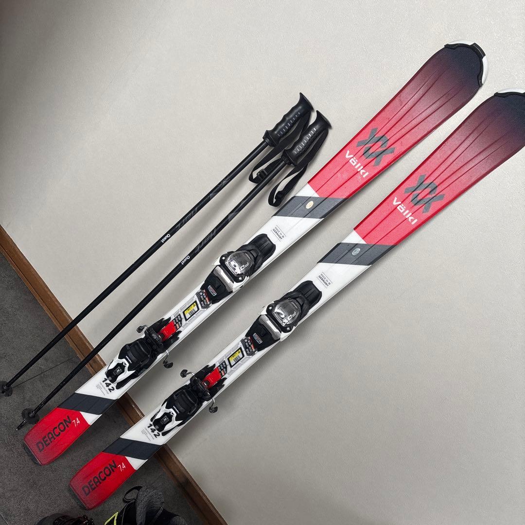 子供用 Völkl Dercon 14 スキーセット 142cm