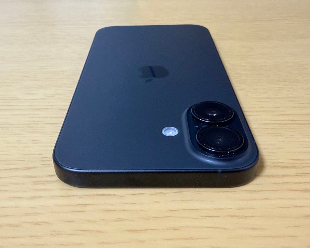 【中古】iPhone 16 ブラック 128GB バッテリー100%