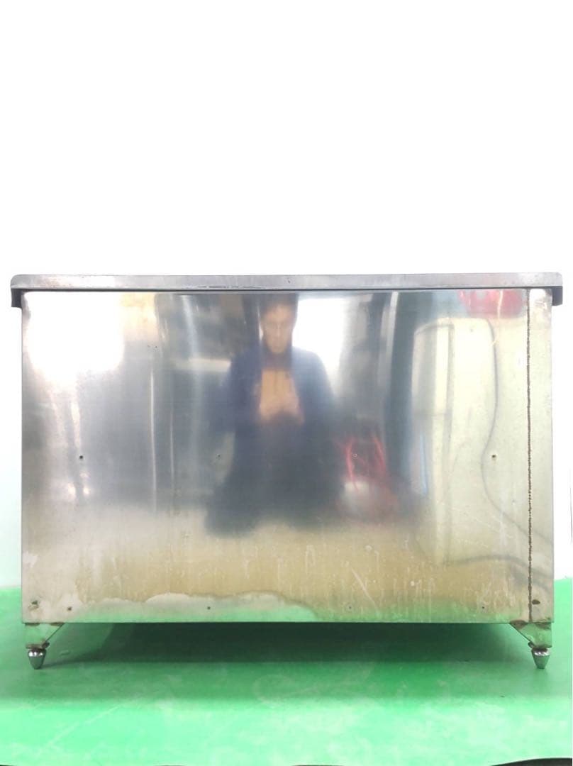 ☆地域限定送料無料☆工場整備品☆キャビネット　テーブル　幅1150 ステンレス