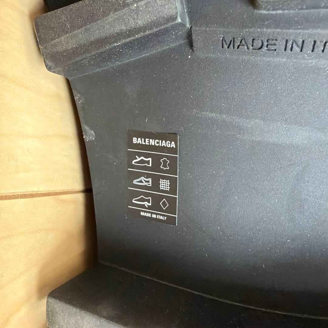 バレンシアガ ALASKA アラスカファースウェードショートブーツ メンズ 41