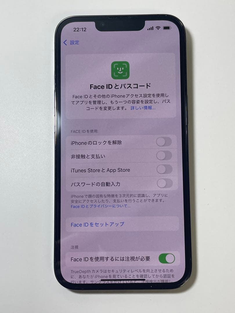 iPhone 13Pro グラファイト256GB Simフリー