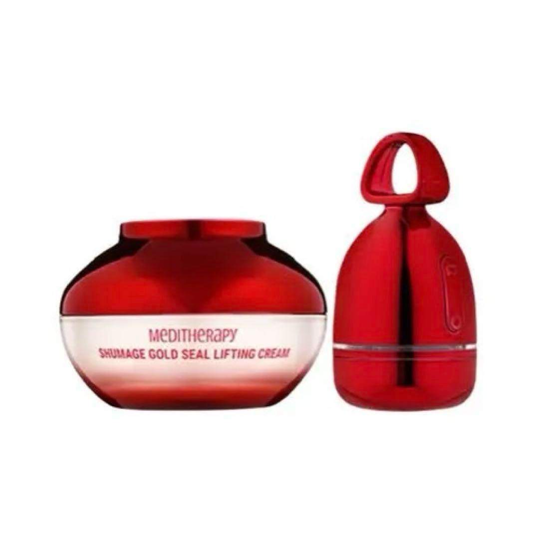 メディテラピー シューマジリフトアップクリーム+EMS美顔器セット