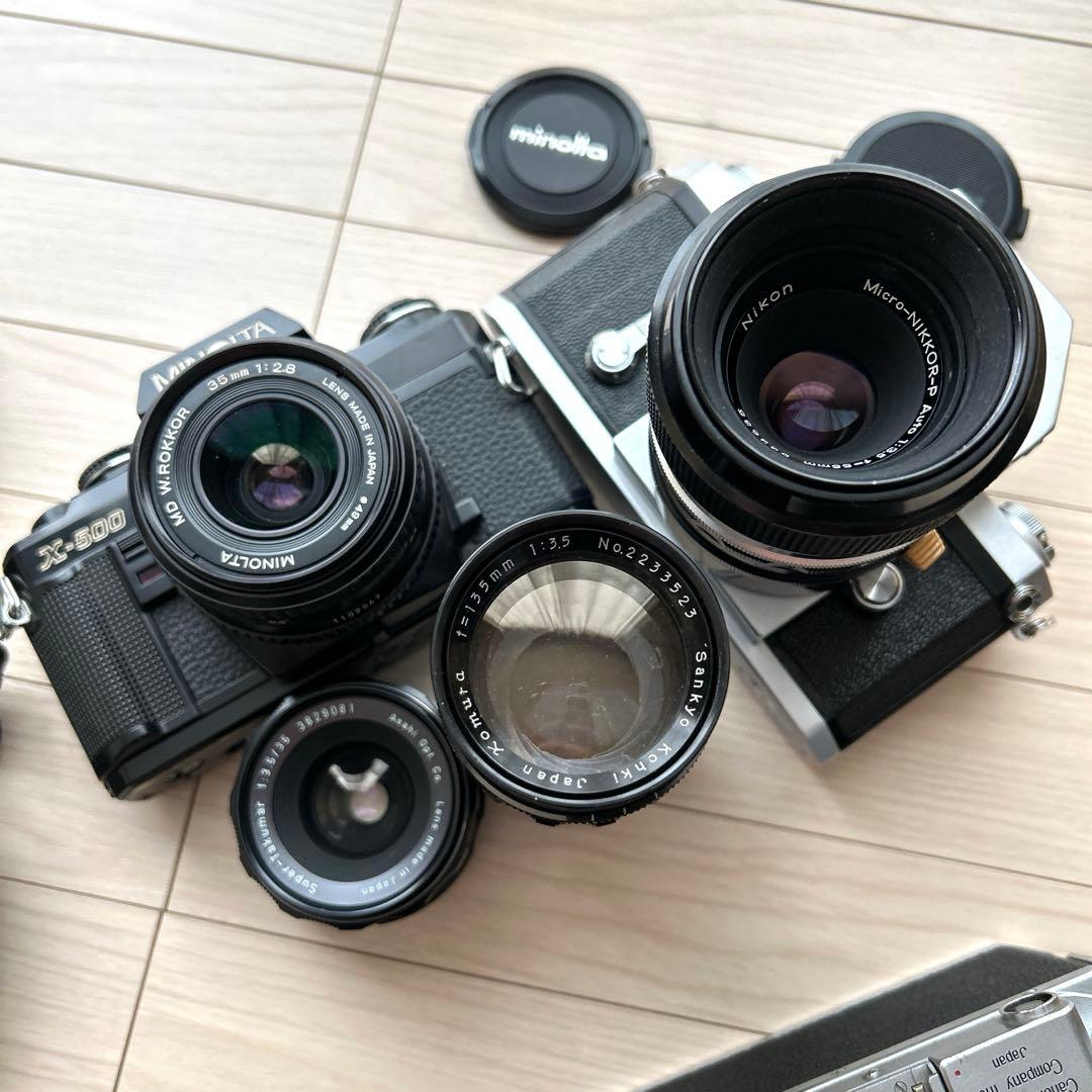 ジャンク フィルムカメラ 5台セット レンズ付き