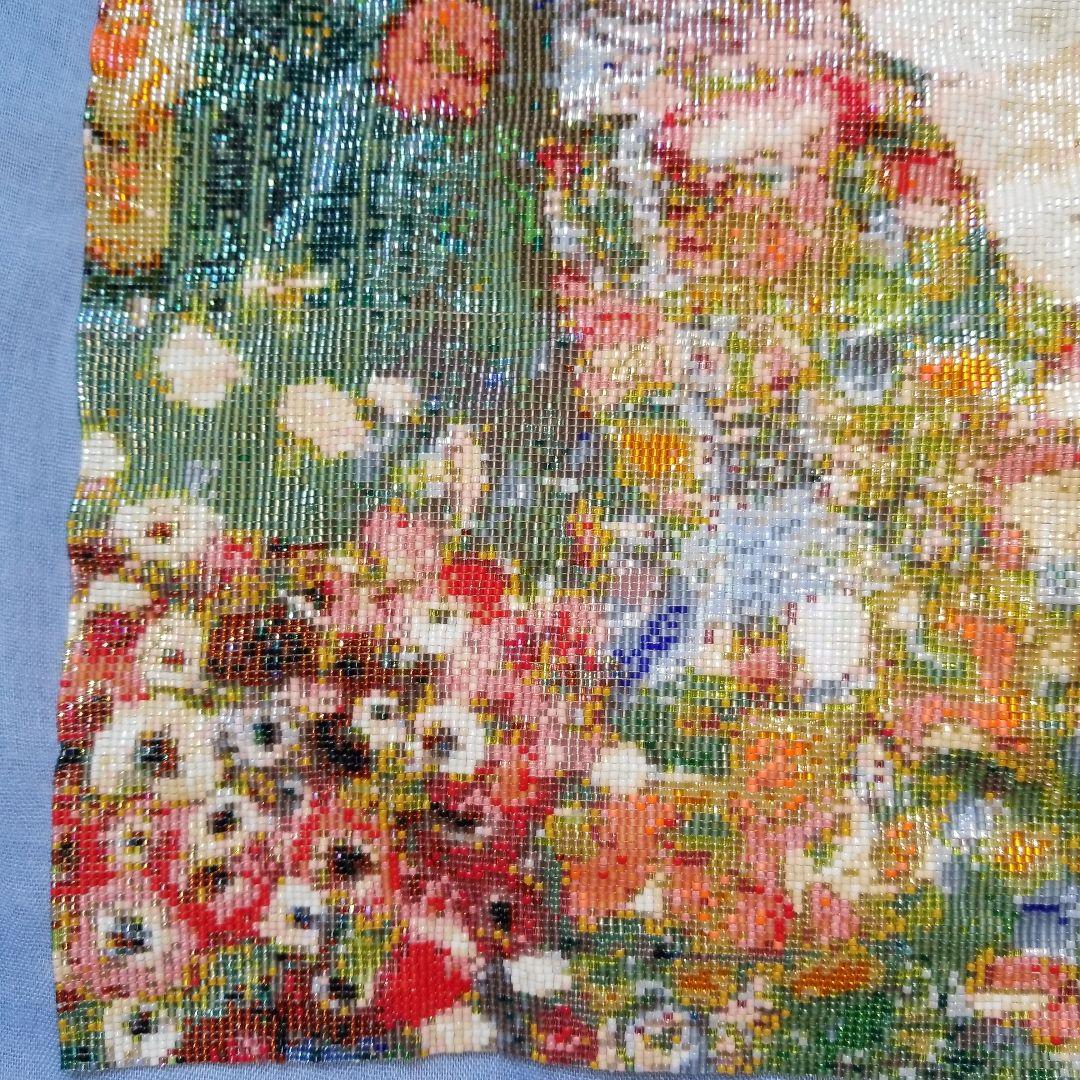 クリムト「踊り子」　ビーズ織りアート ハンドメイド