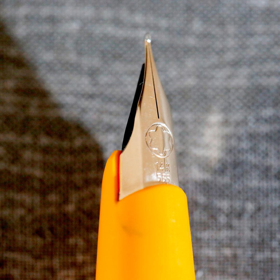 【送料込み】モンブラン 万年筆 ジェネレーション イエロー オレンジ