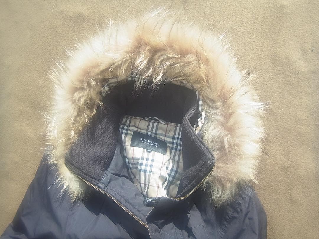 みぃ♡【Mサイズ】バーバリーブラックレーベル　モッズコート　メンズ