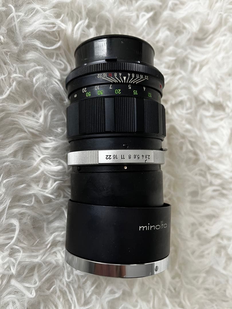 minolta SR-T 101 一眼レフカメラ ・ MC ROKKOR レンズ