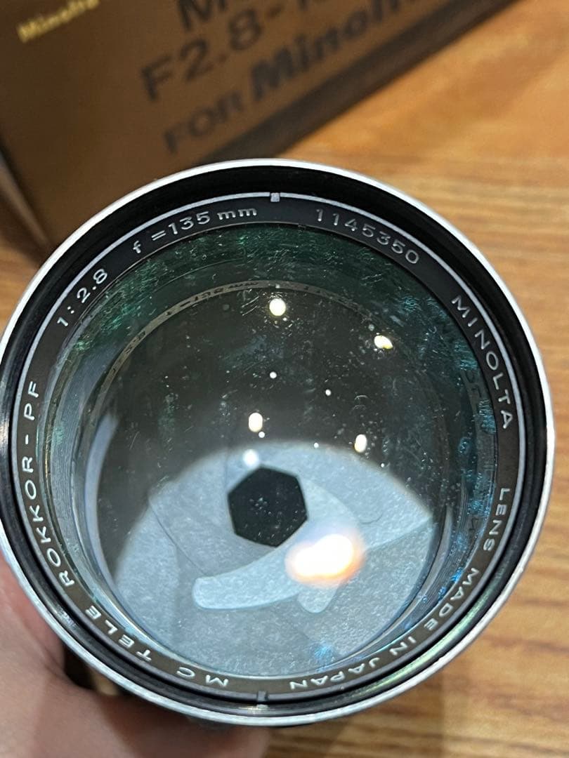 minolta SR-T 101 一眼レフカメラ ・ MC ROKKOR レンズ