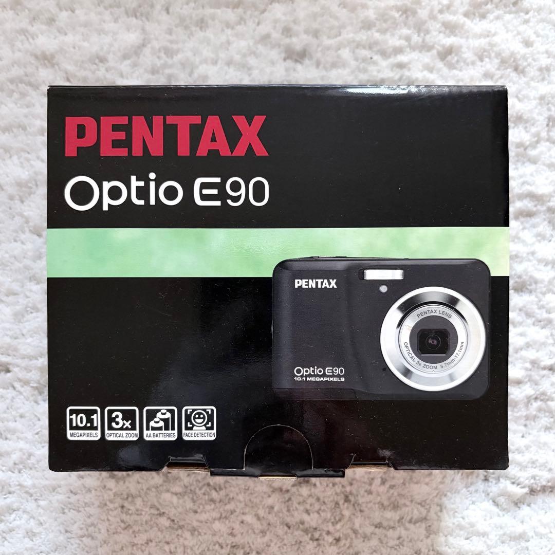 極上品【動作確認済】PENTAX ペンタックス Optio E90 レトロカメラ