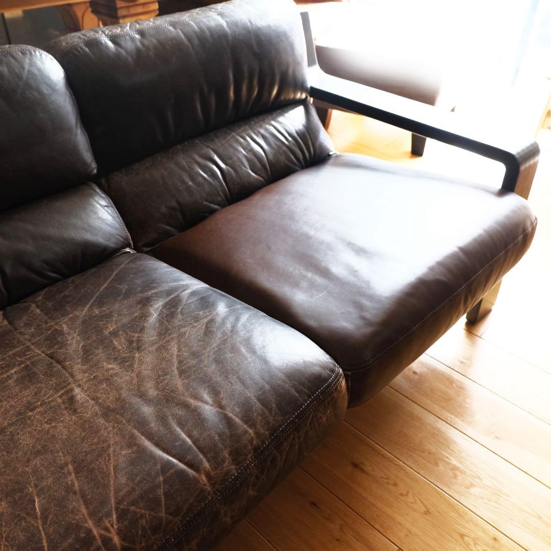 ROLF BENZ <ロルフベンツ> 3p 本革ソファ