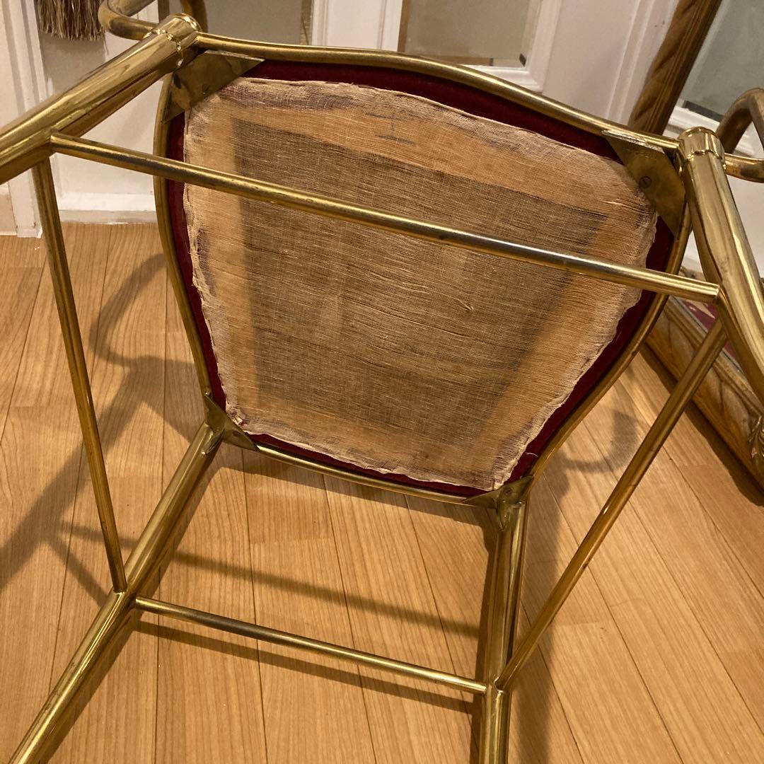 アンティーク　アイアンチェア