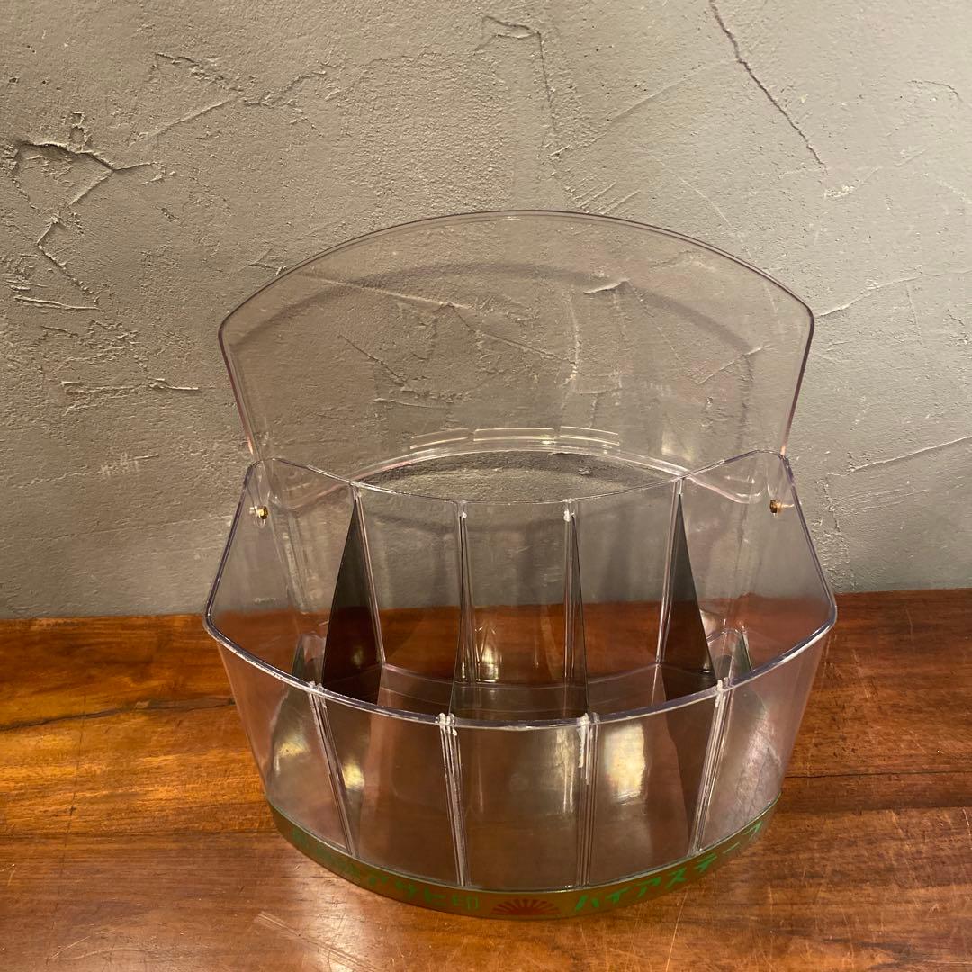 昭和レトロ 最高級アサヒ印バイアステープ 陳列什器 棚 ショーケース