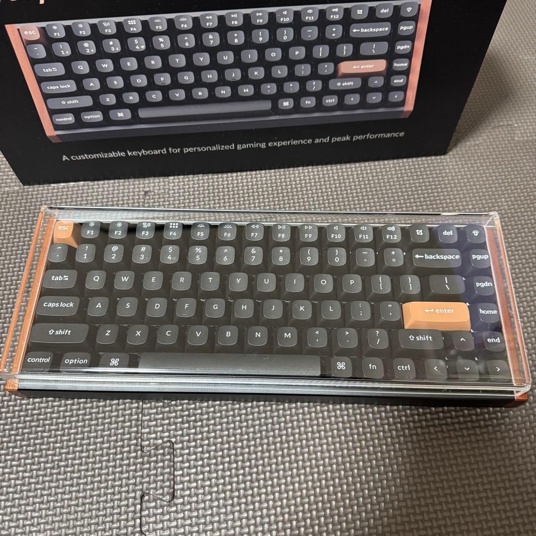 【美品】Keychron K2 HE ブラック　純正カバーセット