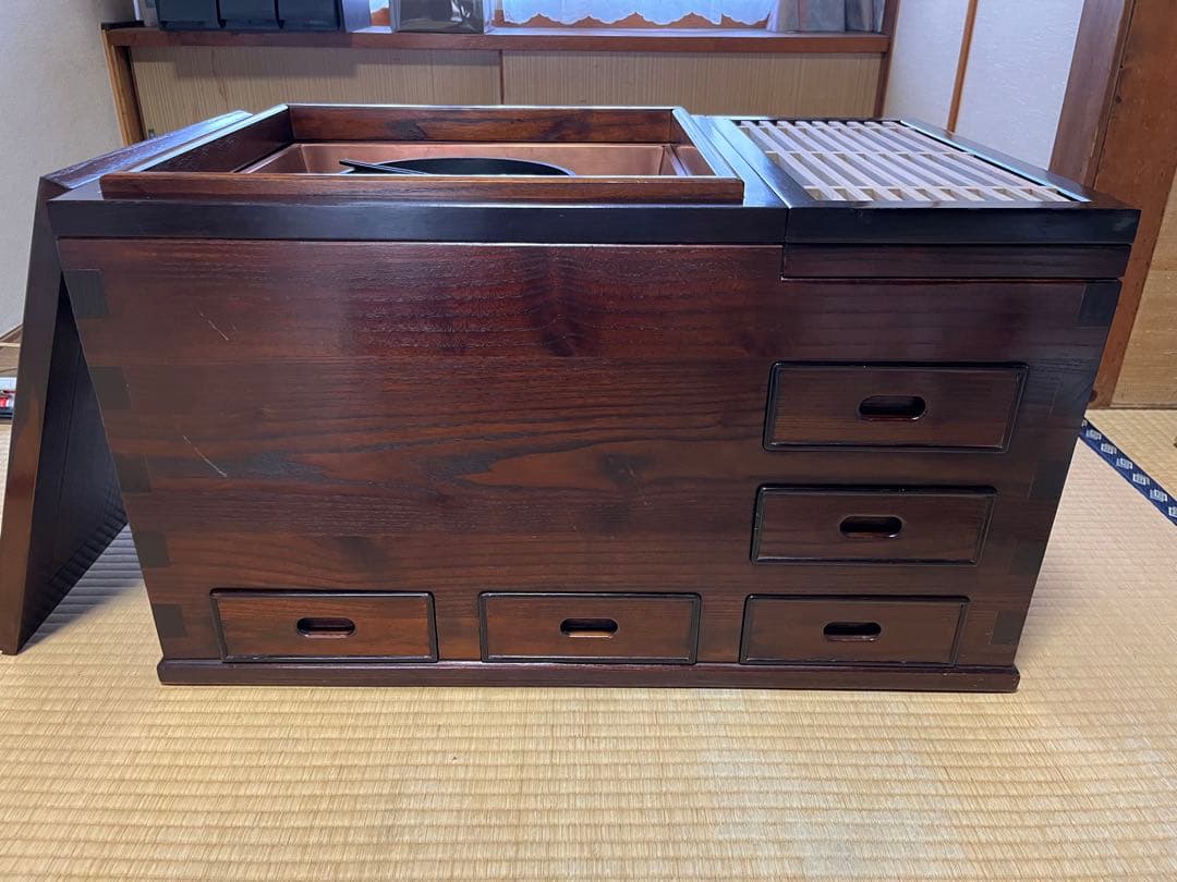 長火鉢　箱火鉢　関東火鉢　美品