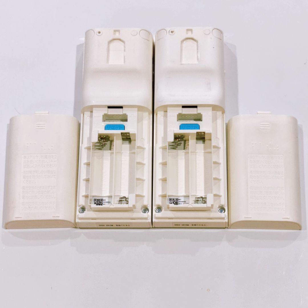 73 三菱　ミツビシ　WG175　エアコン　リモコン　2個セット