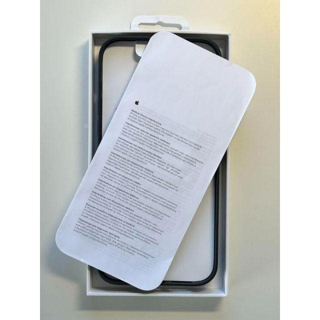 【新品】純正 iPhone 14 Pro Max レザーケース・ミッドナイト①