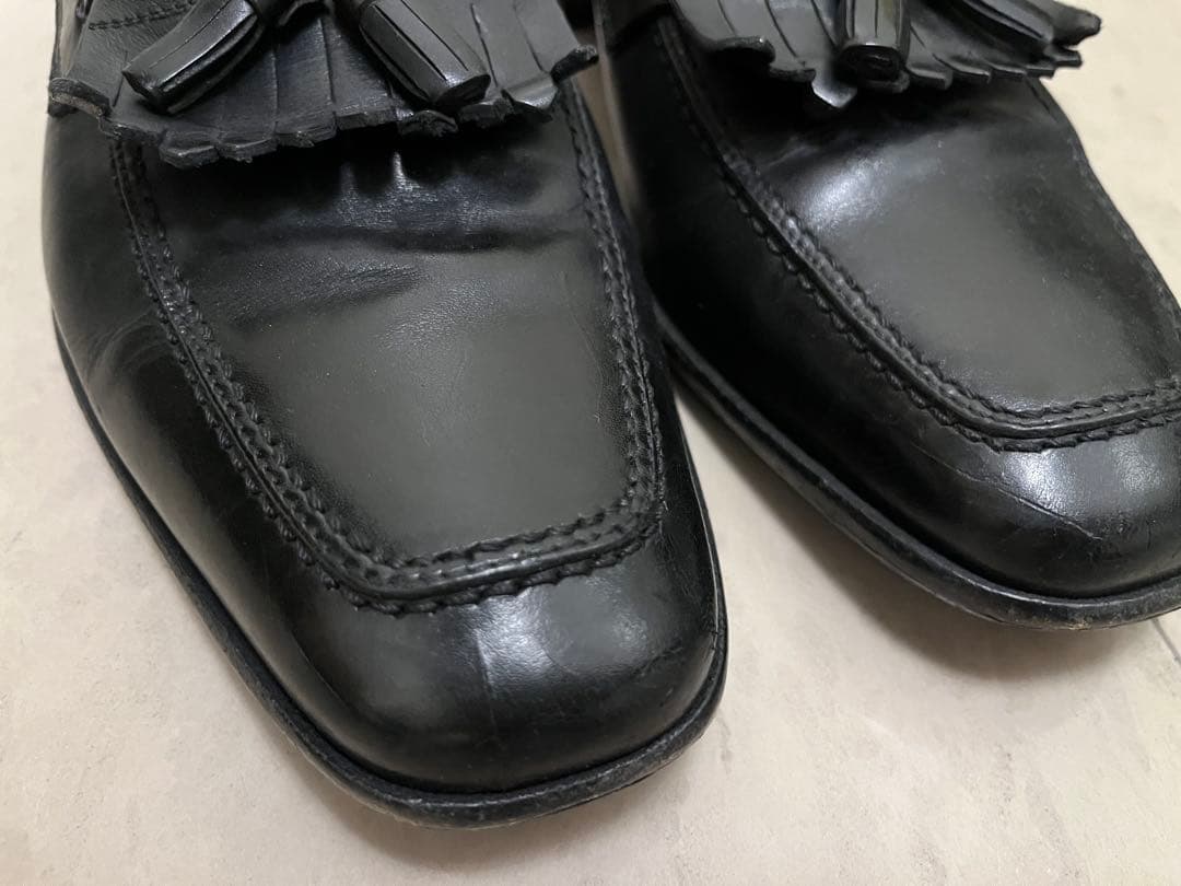 蜃*楼様 Salvatore Ferragamo タッセルローファー (8.5D