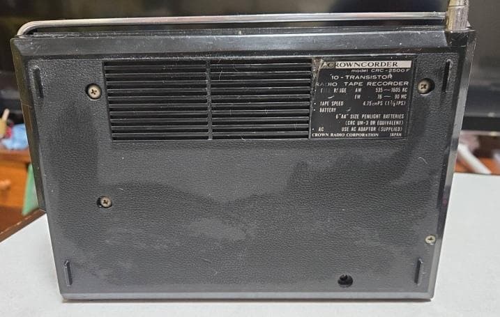 Vintage CROWN CORDER Crc-2500F クラウンコーダー