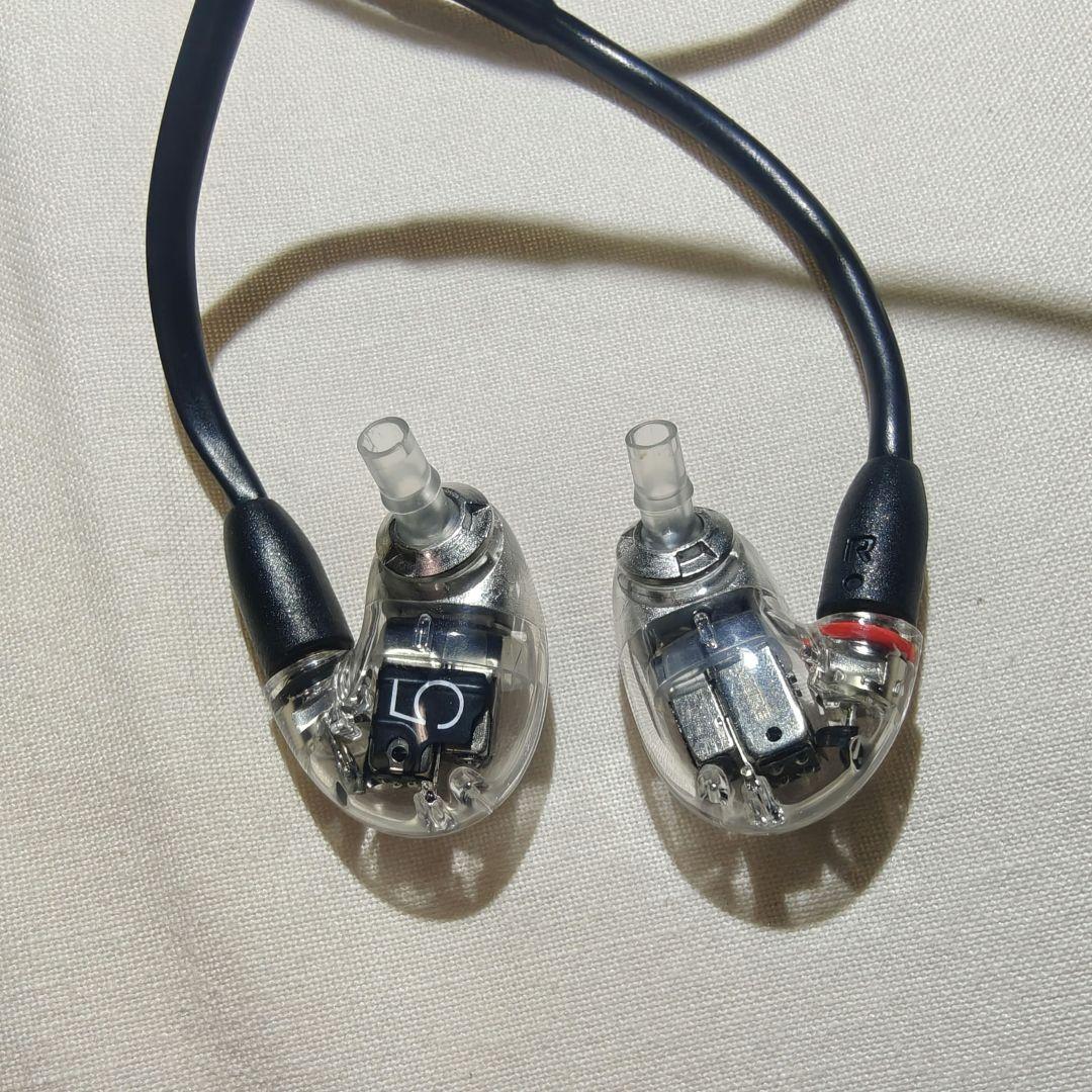 SHURE AONIC 5 SE53BACL+UNI-Aクリア マイクリモコン付