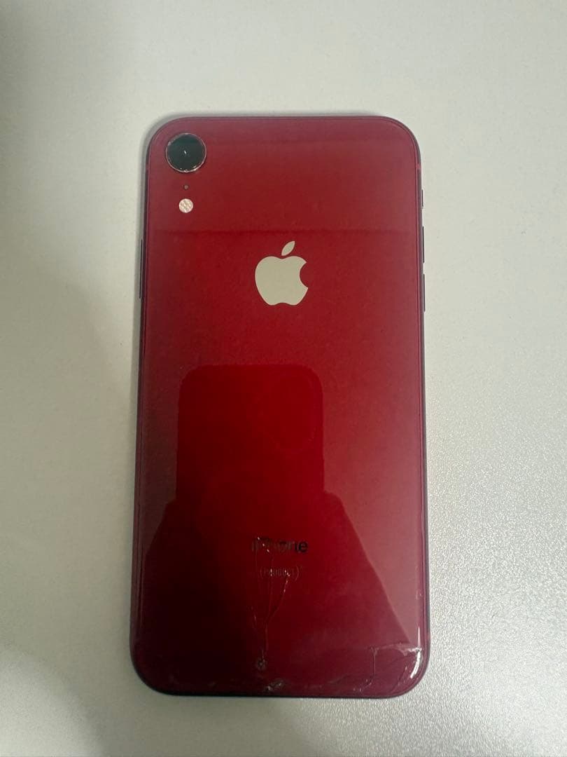 Apple iPhone XR 128GB 背面割れ