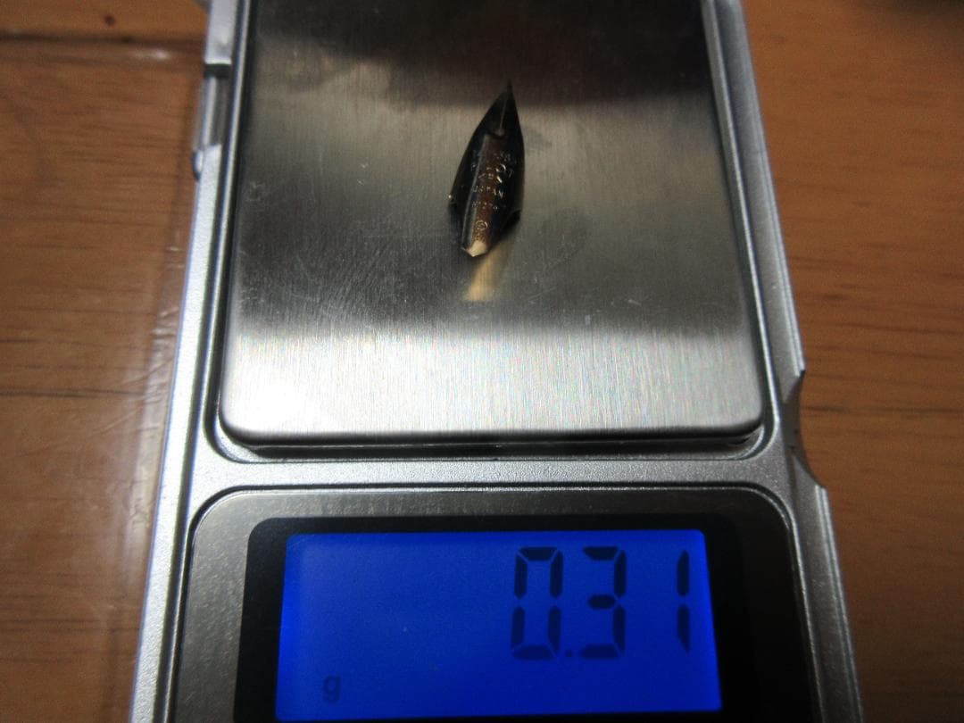 [お取り置き]万年筆ペン先 14K 1.2g 0.3g ／18K 0.49g