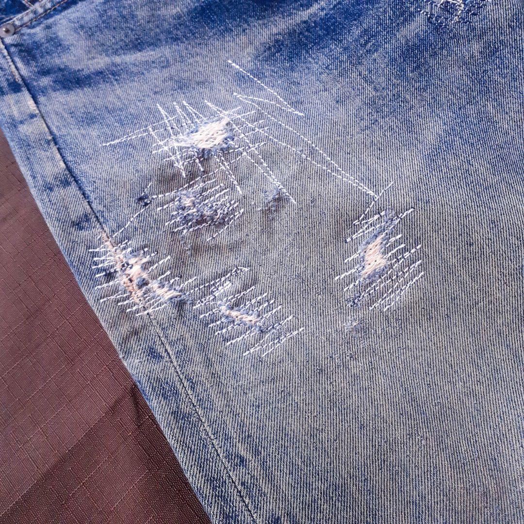 【ジャンク】LEVI'S【501XX 55年モデル】W32 バレンシア 復刻