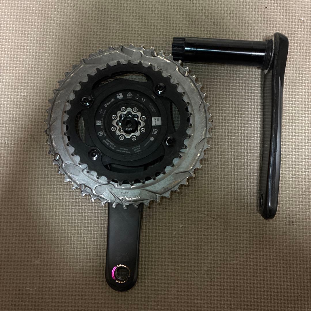 SRAM FORCE クオークパワーメータークランクセット 170mm dub