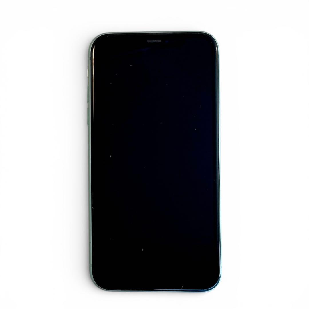 iPhone11 256GB SIMフリー ミントグリーン 本体 保護フィルム付
