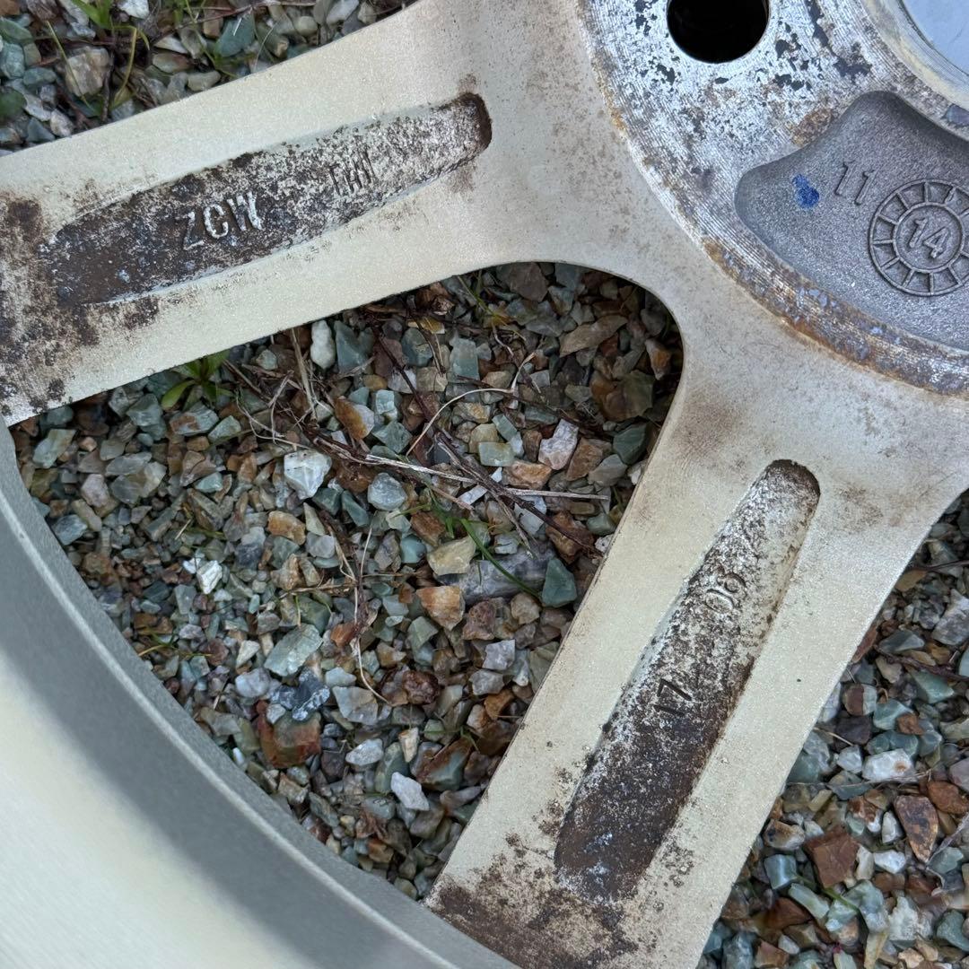 薔薇  155/65R14)ホイール4本セット　14インチ　①