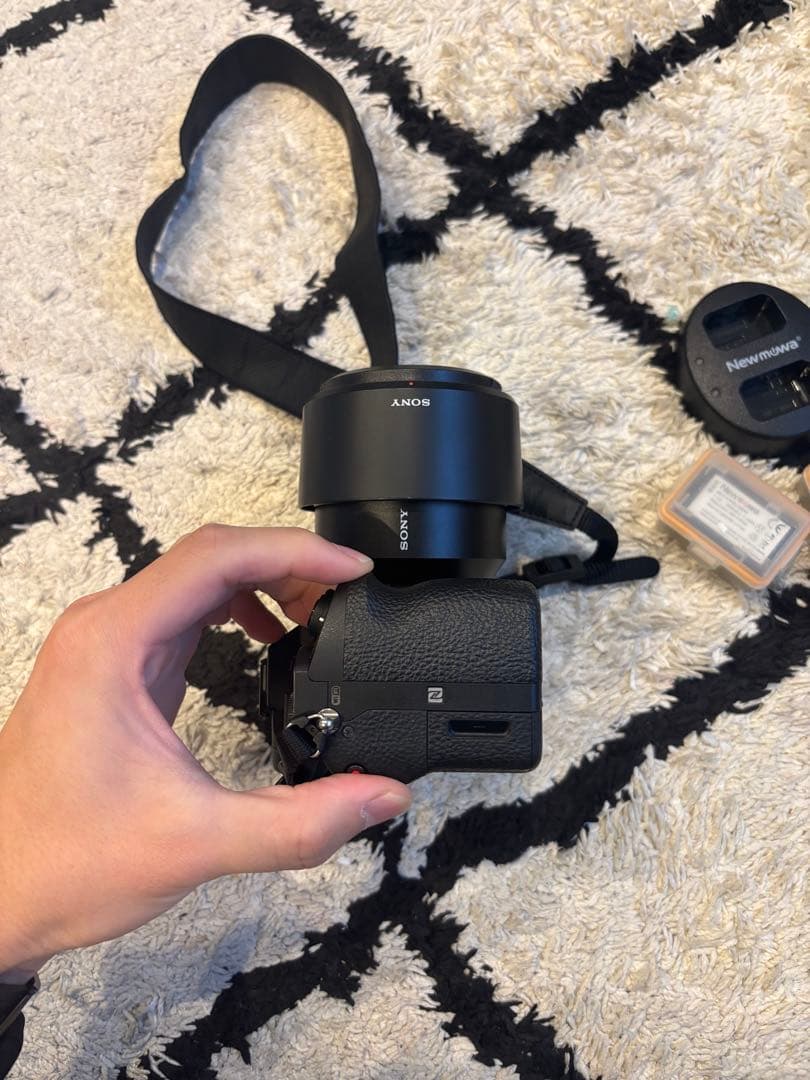 SONY α7Ⅱ FE85mmF1.8レンズ付64GBSDカード バッテリー3個